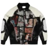 Eight Ball Classic Narco Black and White Men's Varsity Polyester Jacket