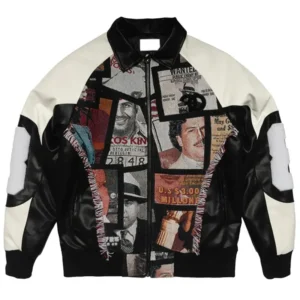 8 Ball Narco Black Mens Varsity Polyester Jacket