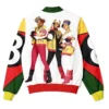 Eight Ball Salt N Pepa Classic White Varsity Polyester Jacket