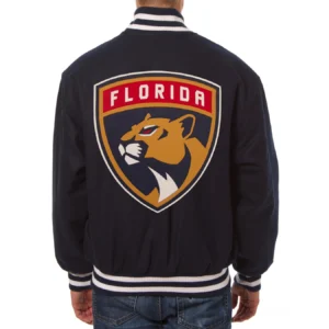 Florida Panthers Ice Hockey Team Players Varsity Jacket 1