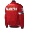 Florida Panthers Slider Varsity Red Jacket 1