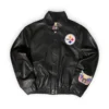Full Black Jeff Hamilton Pittsburgh Steelers Jacket