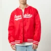 Georgia Bulldogs A-Game Red Varsity Jacket 2