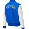 Golden State Warriors Classic Blue Wool Varsity Jacket 2