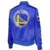 Golden State Warriors Classics Royal Blue Jacket 1