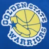 Golden State Warriors Cooperstown Heavyweight Full-Snap Satin Varsity Jacket 2