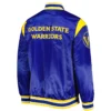 Golden State Warriors Force Play Varsity Blue Jacket 1