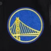 Golden State Warriors Mashup Men’s Black Full-Zip Varsity Jacket 2
