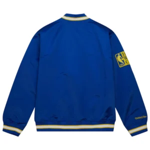 Golden State Warriors Team OG 2.0 Satin Full-Snap Varsity Jacket 1