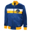 Golden State Warriors Blue Varsity Jacket
