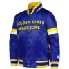 Golden State Warriors Youth Home Game Royal Blue Varsity Jacket