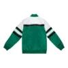 Green Boston Celtics Special Script Varsity Jacket 1