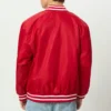 Harvard Crimson A-Game Red Varsity Jacket 5