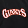 Heavyweight Full-Snap Satin Black Jacket San Francisco Giants 2