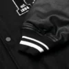 Homme Vancouver Logo Black Varsity Jacket 5