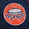 Houston Astros Cooperstown Heavyweight Full-Snap Satin Varsity Jacket 2