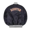 Houston Astros Kate Upton MA-1 Victory Parade Bomber Varsity Jacket 1