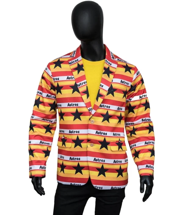 Houston Astros Loudmouth Orange Coat 2