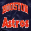 Houston Astros Retro Classic Full-Snap Navy Satin Varsity Jacket 4