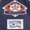 Houston Astros Retro Classic Women’s CreamBlack Wool & Leather Varsity Jacket 8