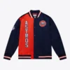 Houston Astros Team OG 2.0 Satin Full-Snap Varsity NavyRed Jacket