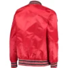 Houston Rockets Red The Diamond Varsity Jacket 1