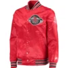 Houston Rockets Red The Diamond Varsity Jacket