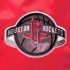 Houston Rockets Red The Diamond Varsity Jacket 2
