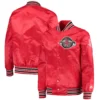 Houston Rockets Red The Diamond Varsity Jacket 3