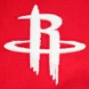 Houston Rockets Retro Classic Wool & Leather Varsity RedBlack Jacket 4