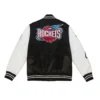 Houston Rockets Team Origins Black Varsity Jacket 1
