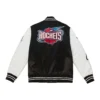 Houston Rockets Team Origins Black Varsity Jacket 5