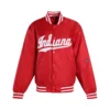 Indiana Hoosiers A-Game Red Varsity Jacket