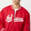 Indiana Hoosiers A-Game Red Varsity Jacket 2