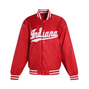 Indiana Hoosiers A-Game Red Varsity Jacket