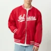 Indiana Hoosiers A-Game Red Varsity Jacket 5