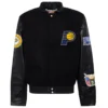 Indiana Pacers Black Wool Varsity Jacket