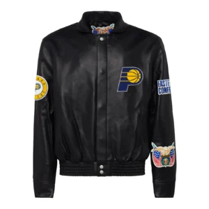 Indiana Pacers Jeff Hamilton Black Jacket