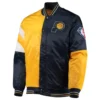 Indiana Pacers Leader Black Varsity jacket