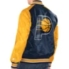 Indiana Pacers Renegade Varsity Navy Blue Jacket 1