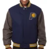 Indiana Pacers Two Tone Wool Varsity Navy Blue