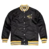 Iowa Hawkeyes Logo Black Varsity Jacket