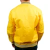 Iowa Hawkeyes Script Vintage Yellow Varsity Jacket 2