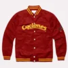 Iowa State Cyclones Script Burgundy Varsity Jacket