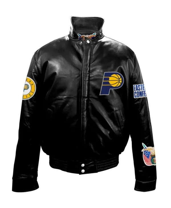 Jeff Hamilton Indiana Pacers Black Jacket