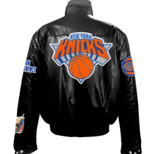Jeff Hamilton New York Knicks Black Jacket 1