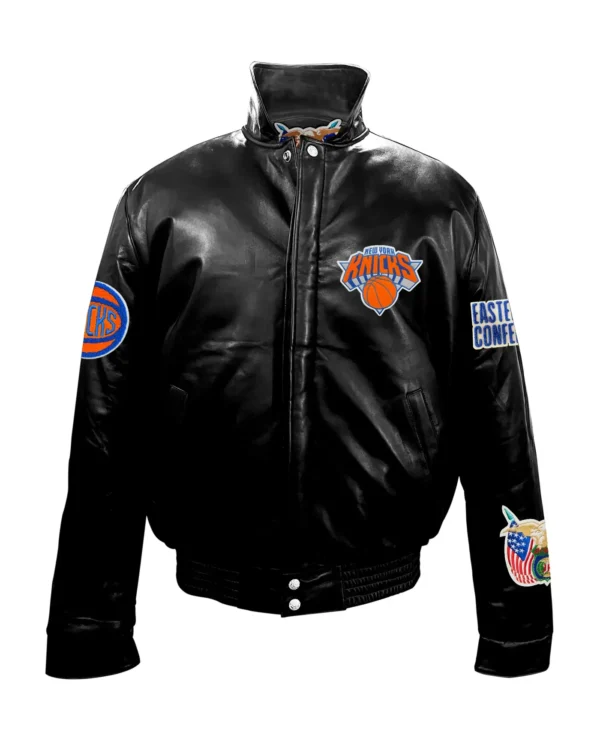 Jeff Hamilton New York Knicks Black Jacket