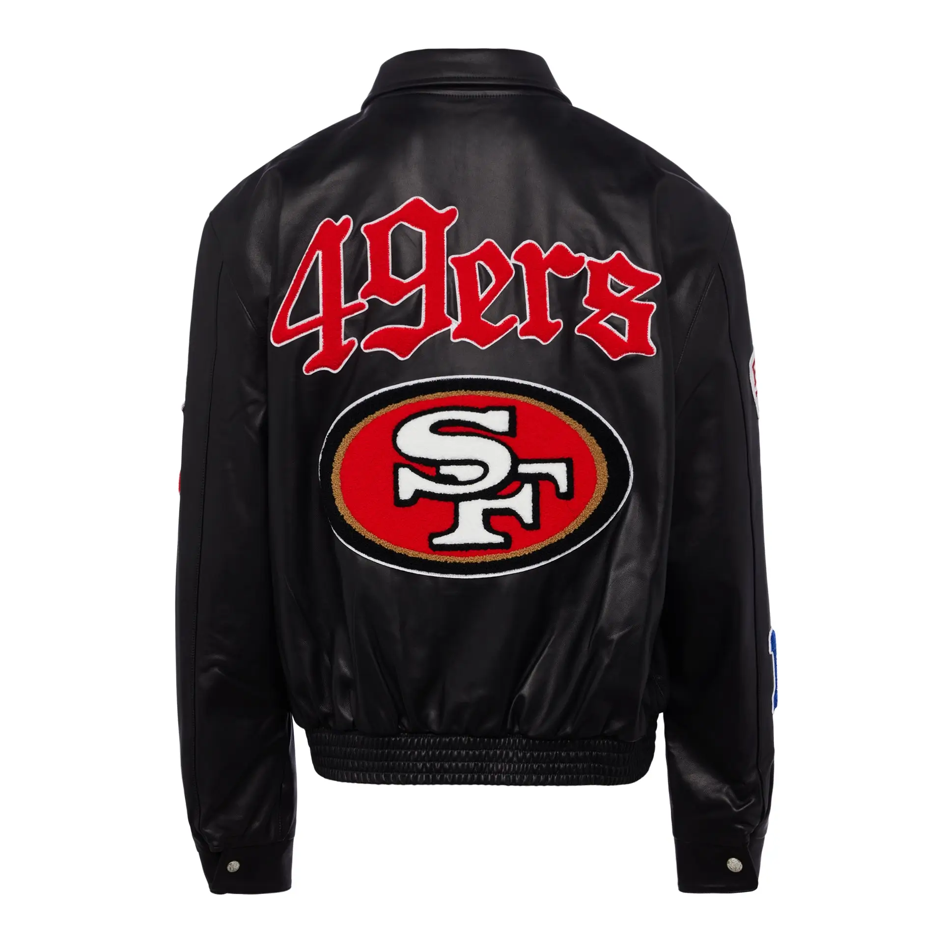 Jeff Hamilton Old English San Francisco 49ers Jacket 1