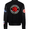 Jeffhamilton X Toronto Raptors Black Wool Jacket 1