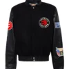 Jeffhamilton X Toronto Raptors Black Wool Jacket
